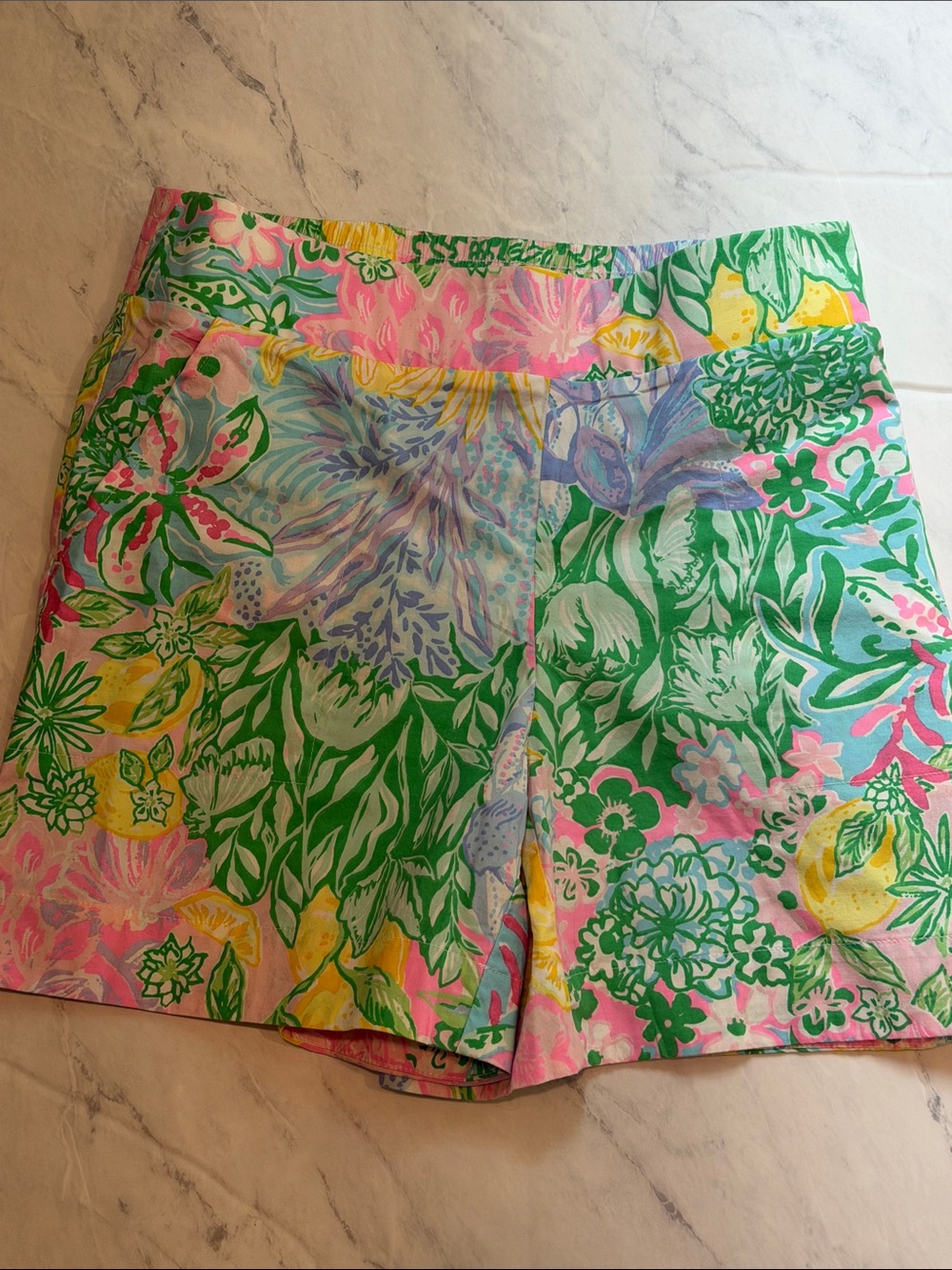 Lilly Pulitzer Multicolor Tropical Floral Shorts